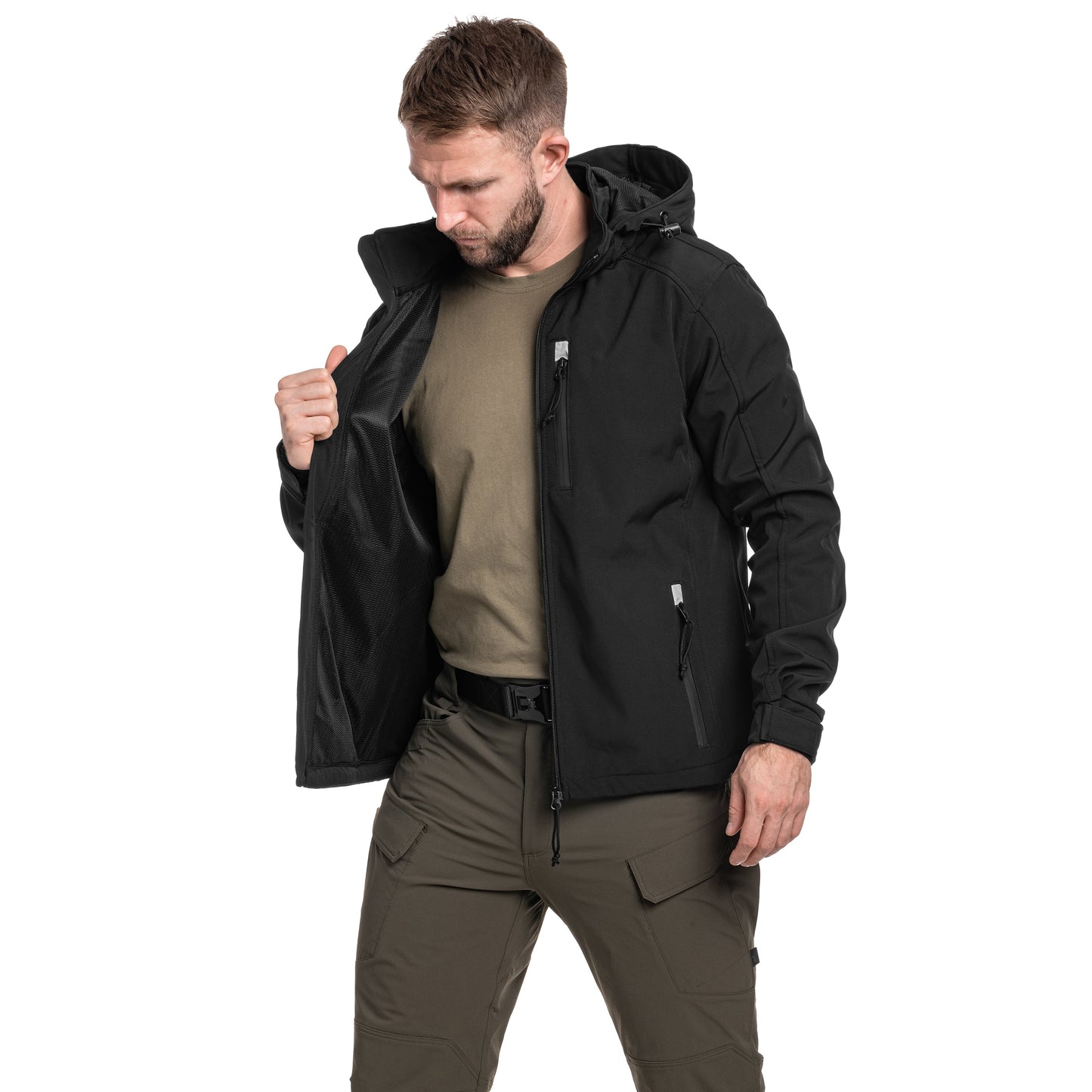 Kurtka Brandit Softshell Hurricane - Black