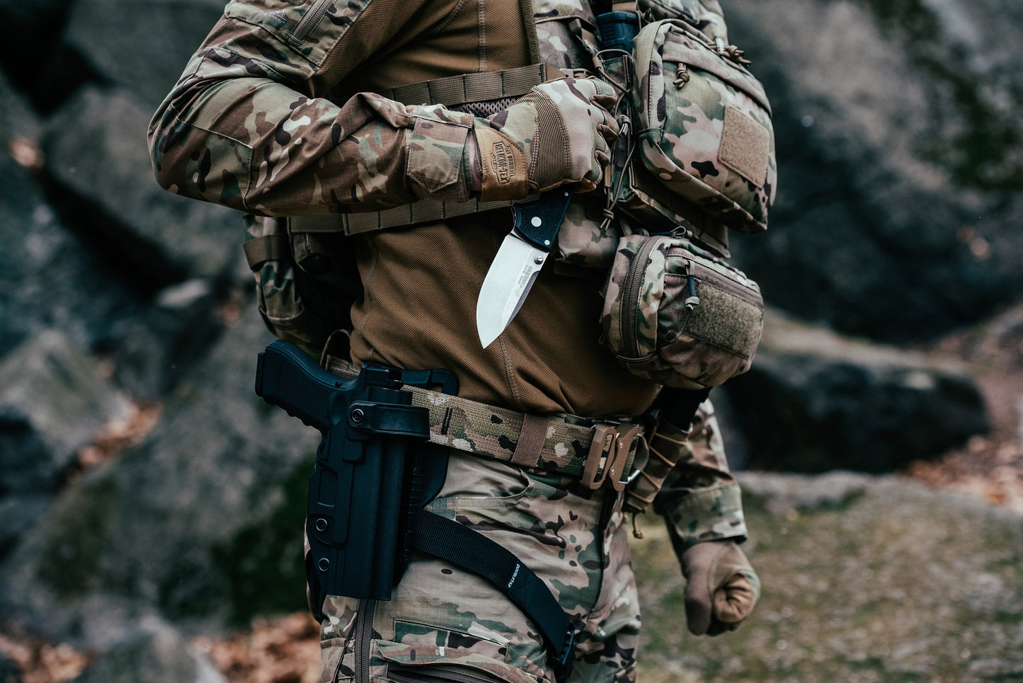 Kieszeń Helikon Guardian Dangler - MultiCam