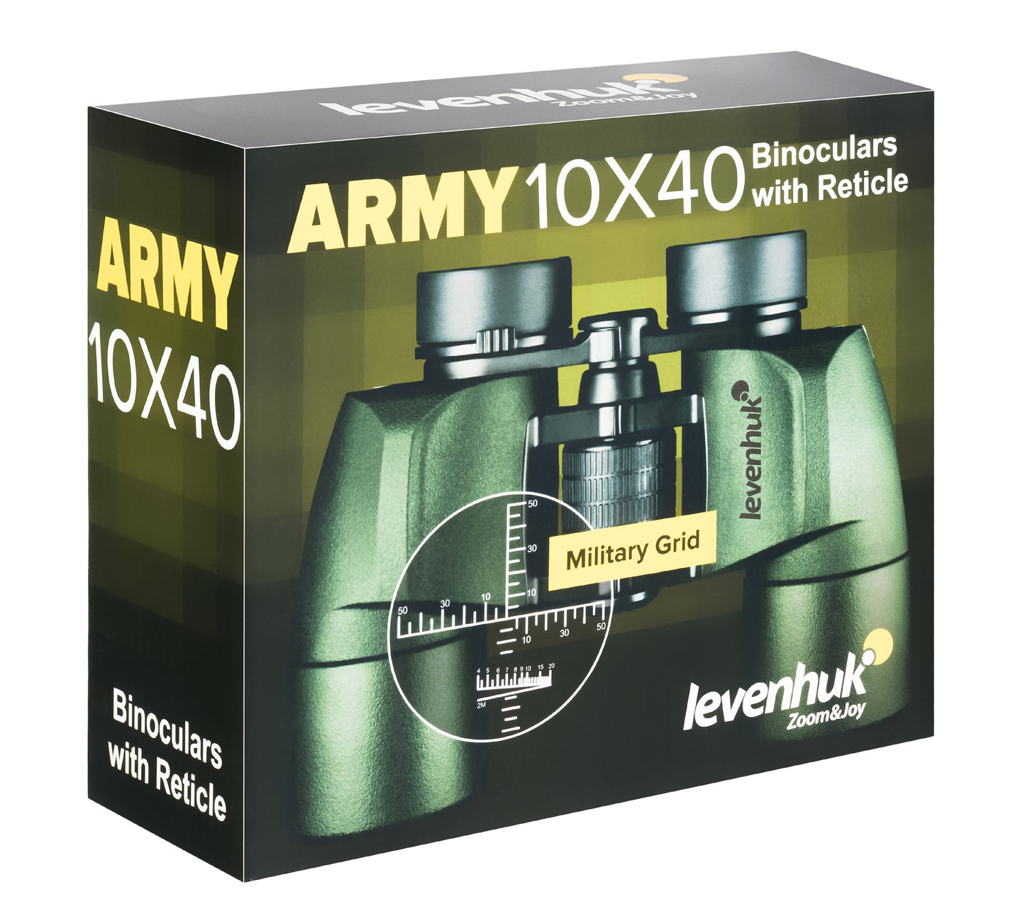 Lornetka Levenhuk Army 10x40 z siatką celowniczą