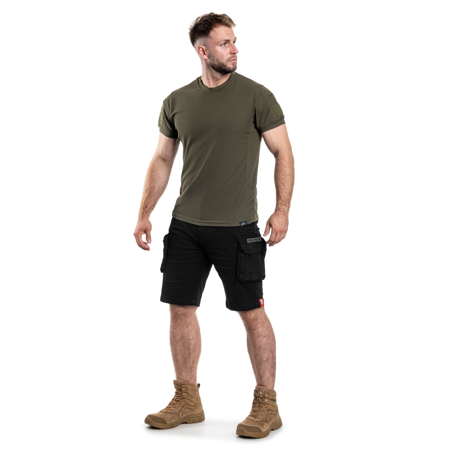 Szorty Alpha Industries Crew Short - Black