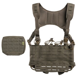 Kamizelka taktyczna typu Chest Rig Maskpol - Ranger Green