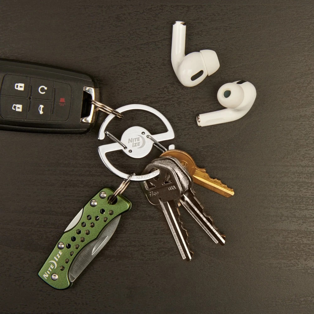 Karabińczyk Nite Ize Medallion Key Carabiner - Silver
