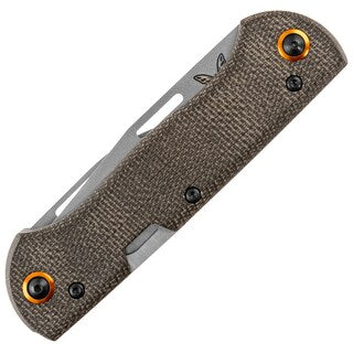 Scyzoryk Benchmade Weekender CPM-S30V - Green Canvas Micarta