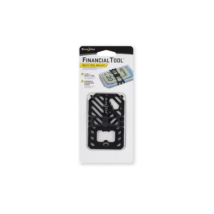 Multitool Nite Ize Financial Tool Wallet - Czarny