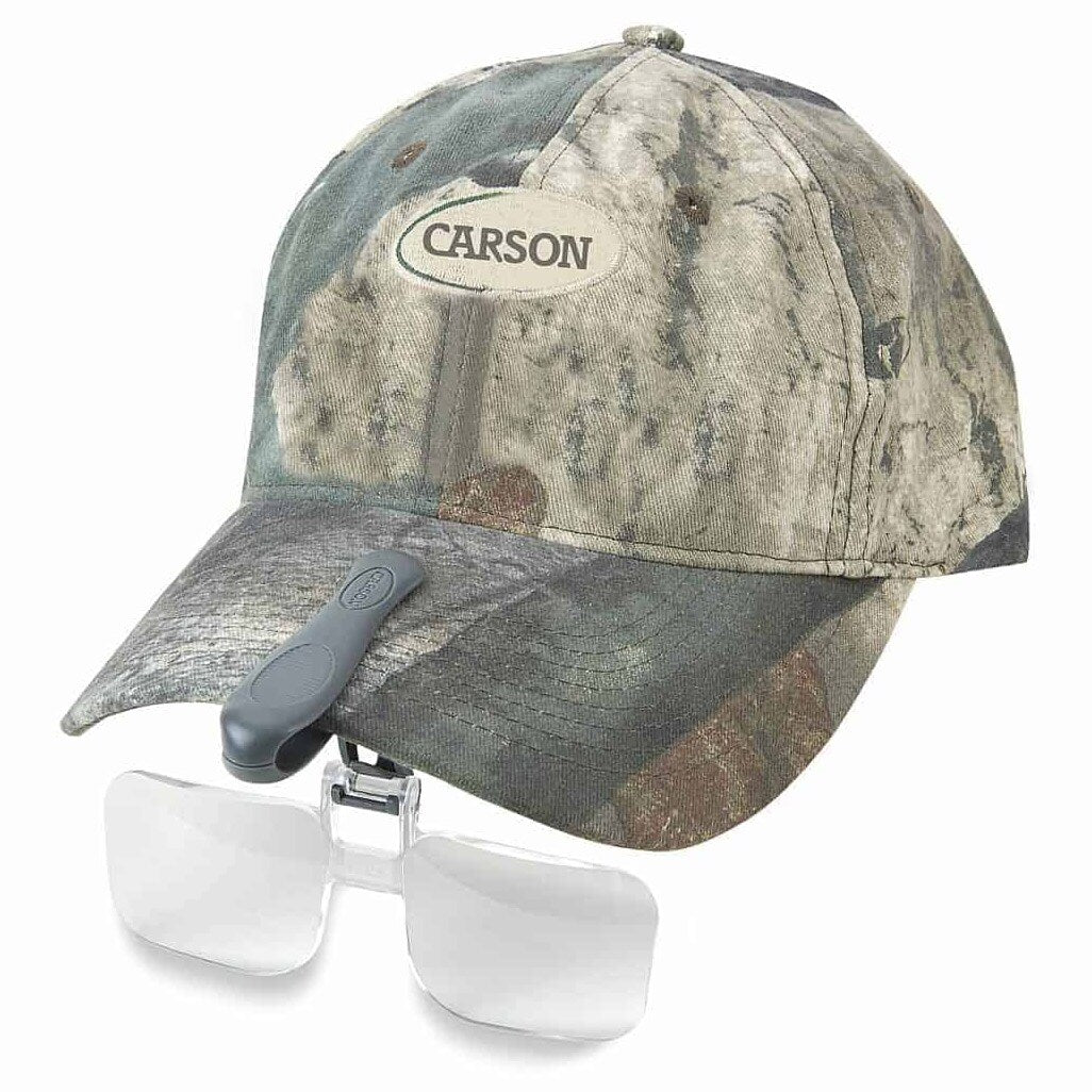 Lupa Carson VisorMag 2x na czapkę