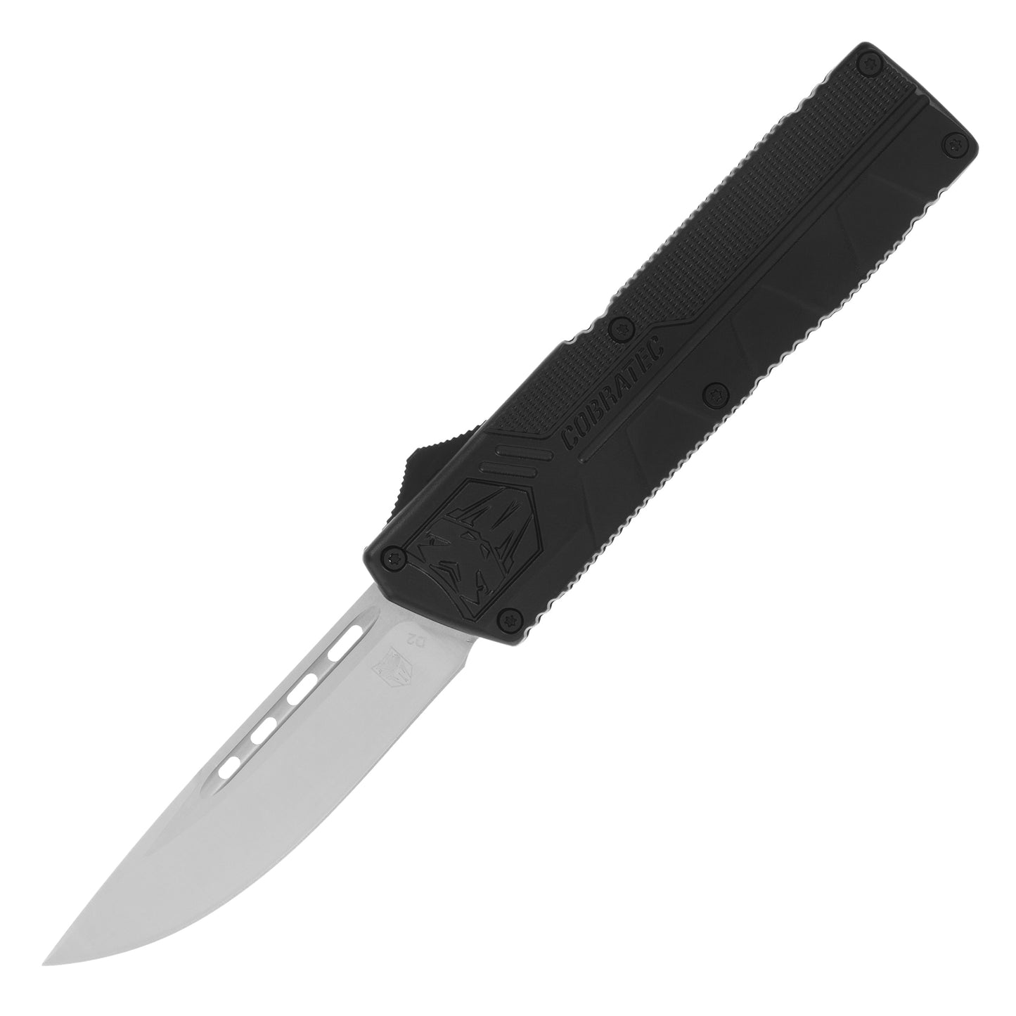Nóż sprężynowy CobraTec D2 Lightweight OTF Black