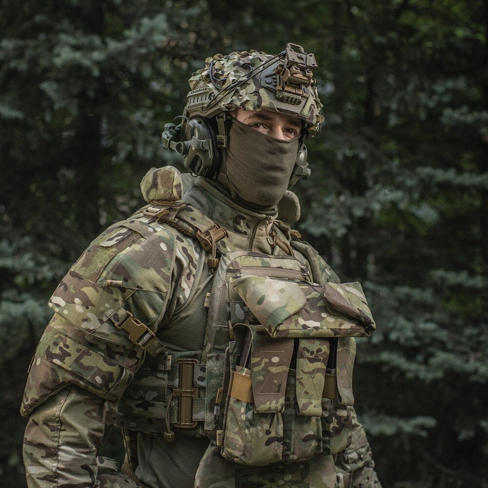 Kołnierz ochronny M-Tac Elite na wkłady balistyczne - MultiCam