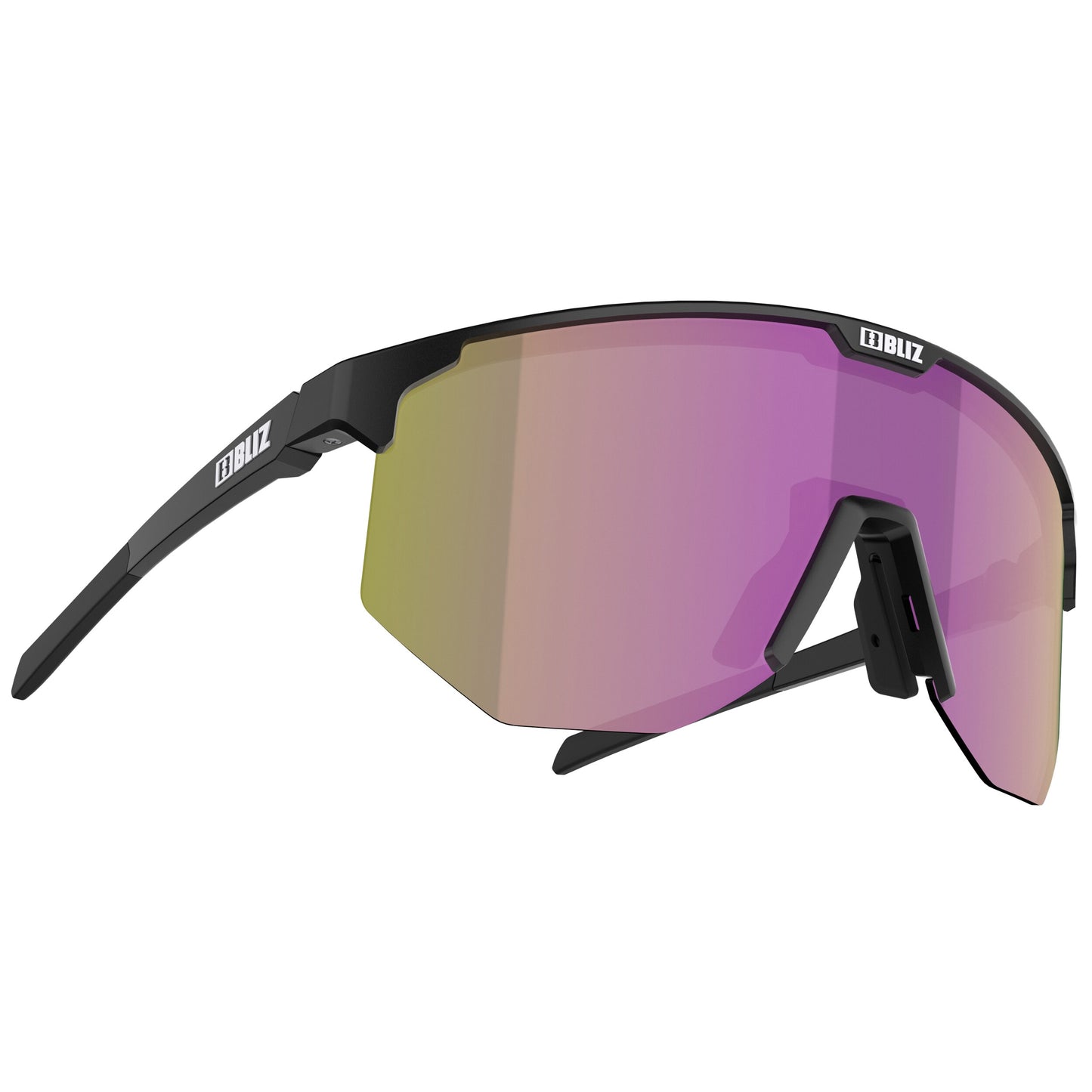 Okulary przeciwsłoneczne Bliz Hero Small - Matt Black/Brown Purple