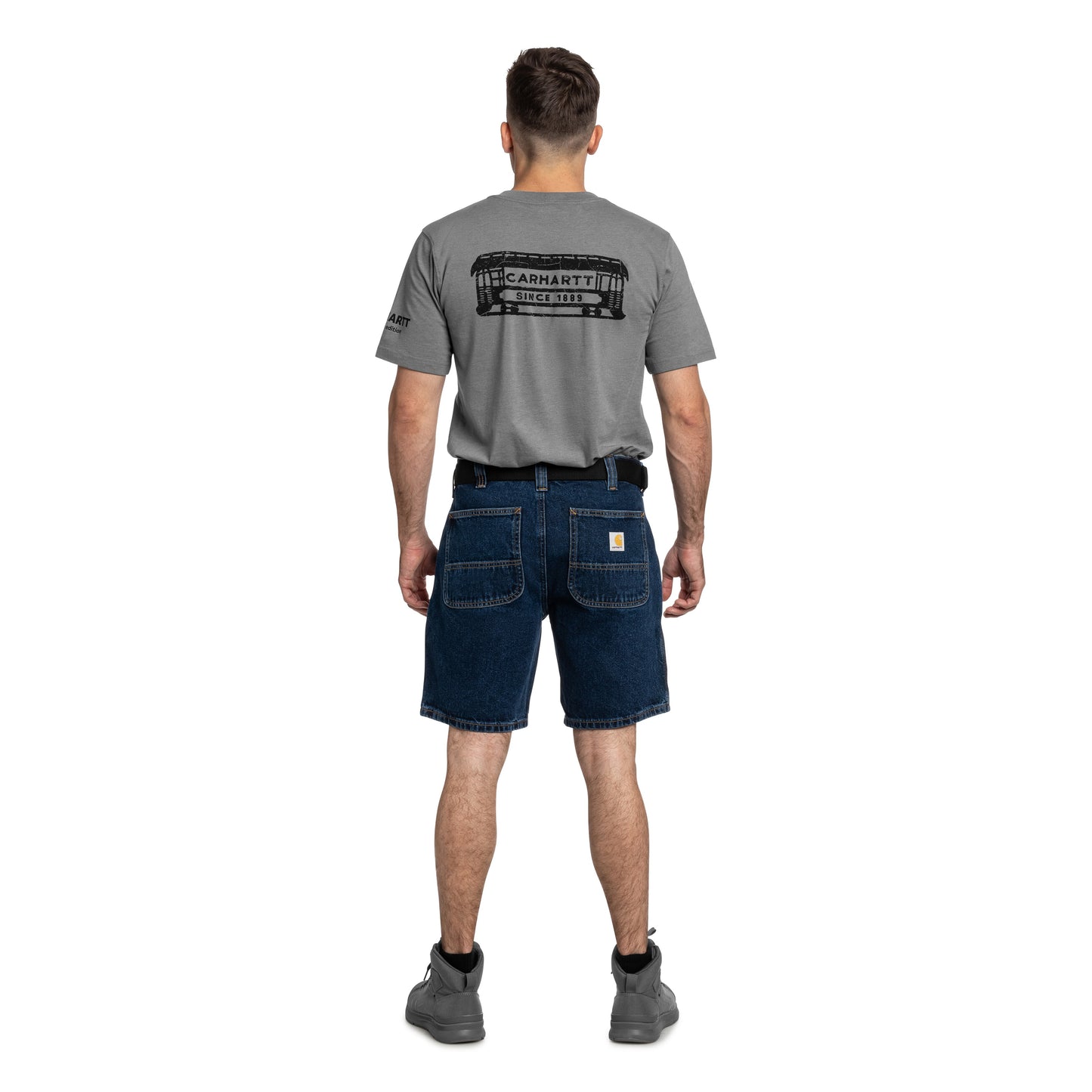 Szorty Carhartt Relaxed 8,5" Jeans - Hawthorn