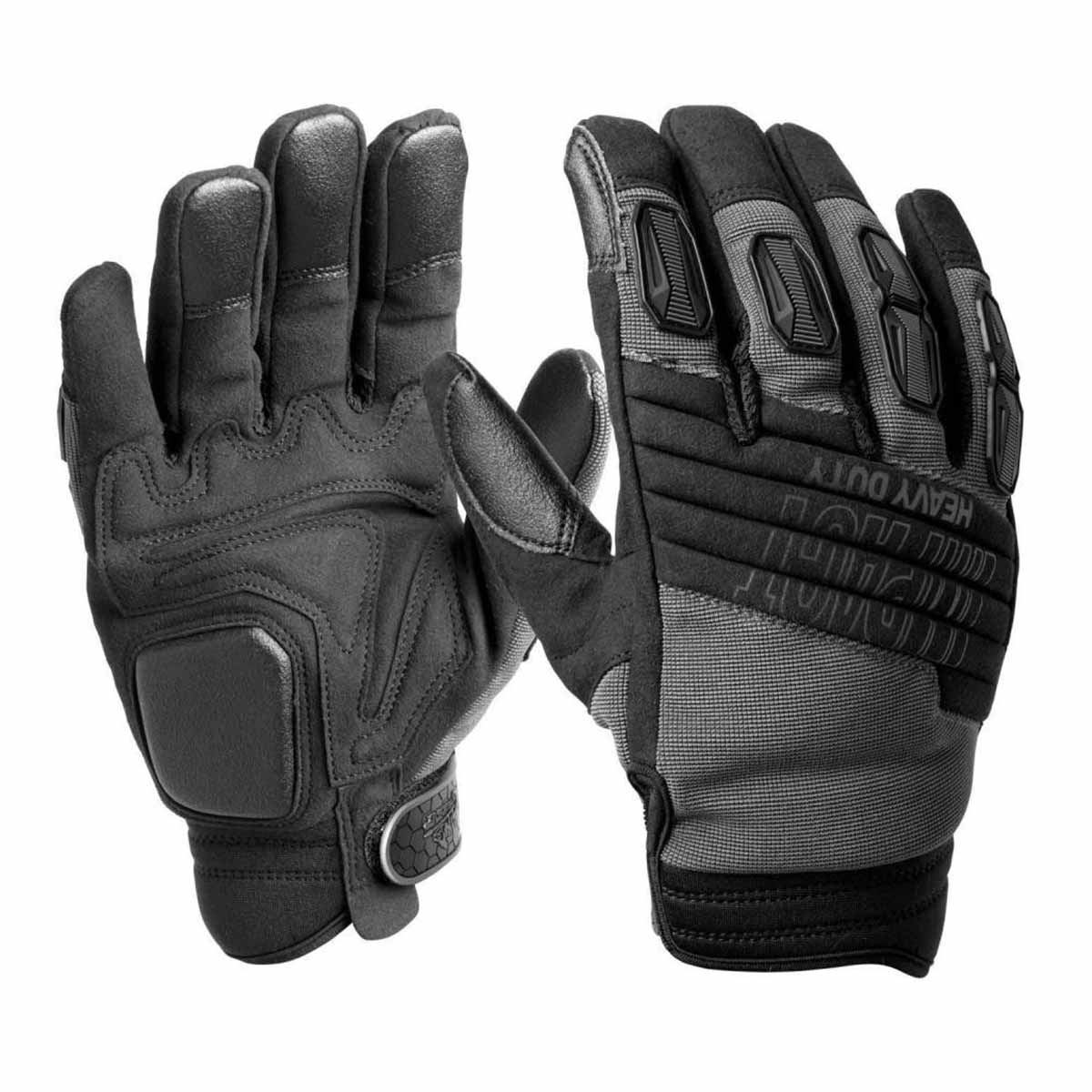 Rękawice Helikon Impact Heavy Duty - Black/Graphite