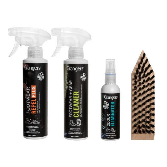 Zestaw Grangers Footwear Care Kit 2x275 ml + 100 ml