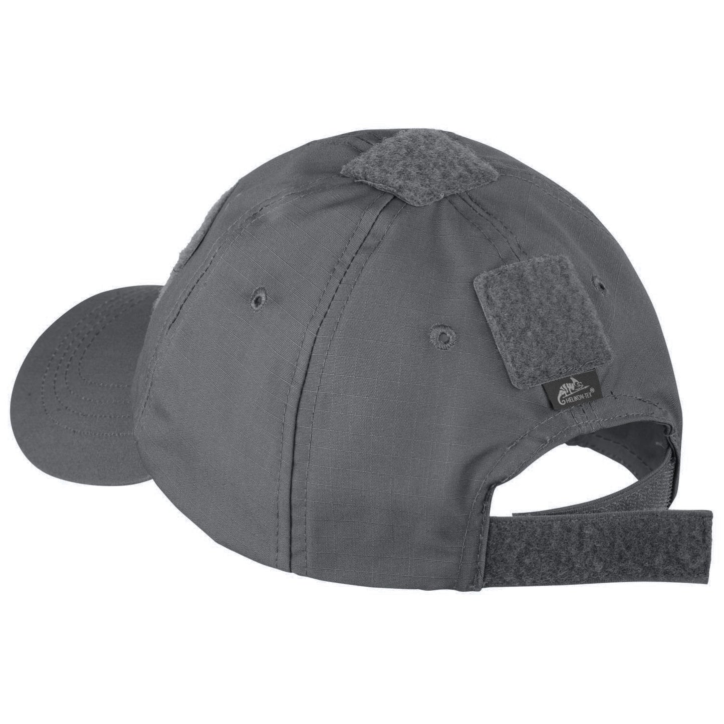 Czapka z daszkiem plus velcro Helikon PolyCotton Rip-Stop - Shadow Grey