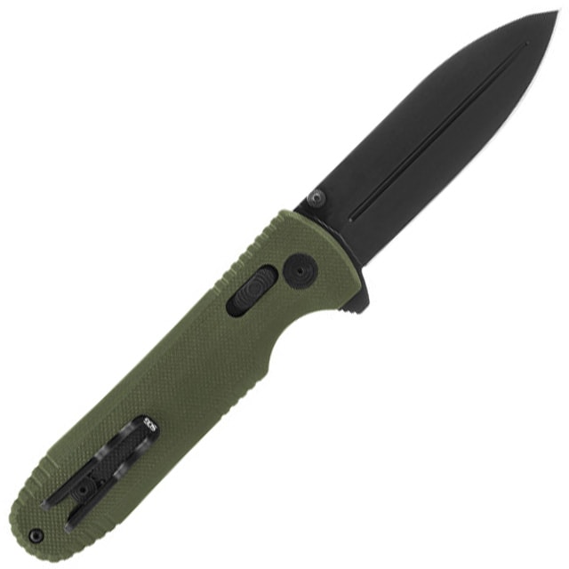 Nóż składany SOG Pentagon XR - OD Green