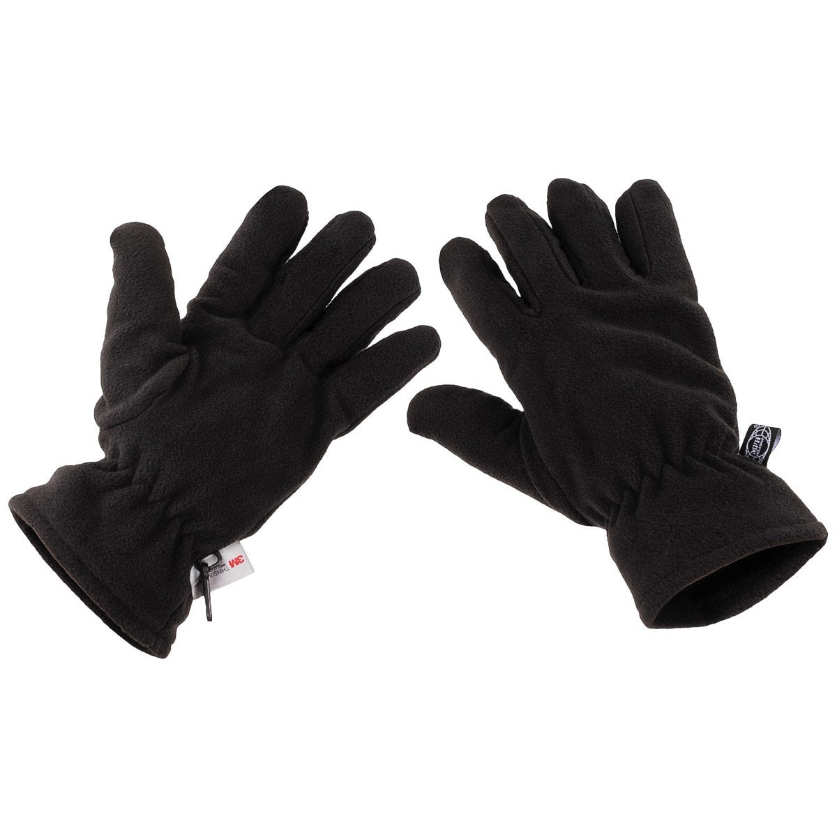 Rękawice MFH Thinsulate Fleece Gloves - Black