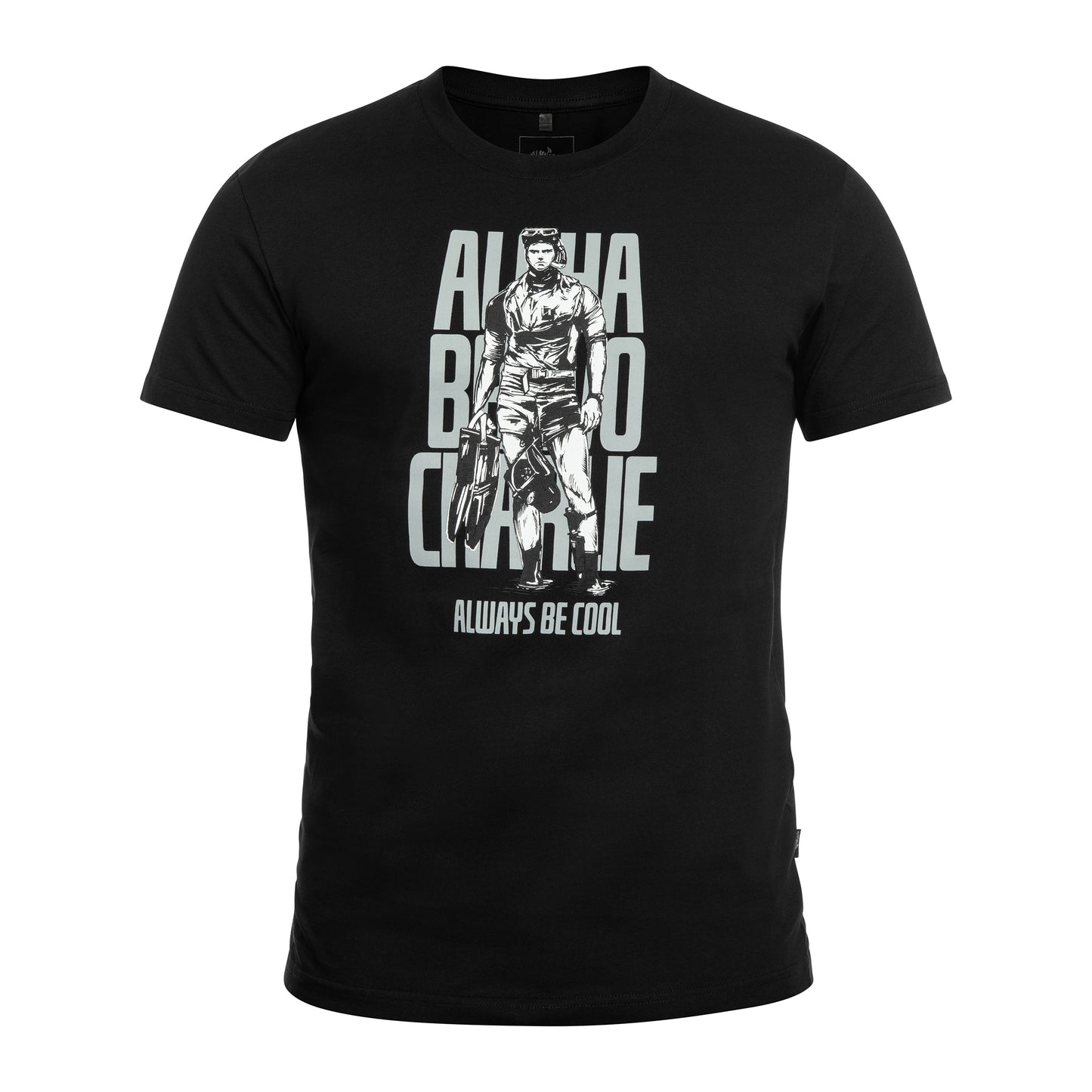 Koszulka T-Shirt Helikon ABC Alfa Bravo Charlie - Black