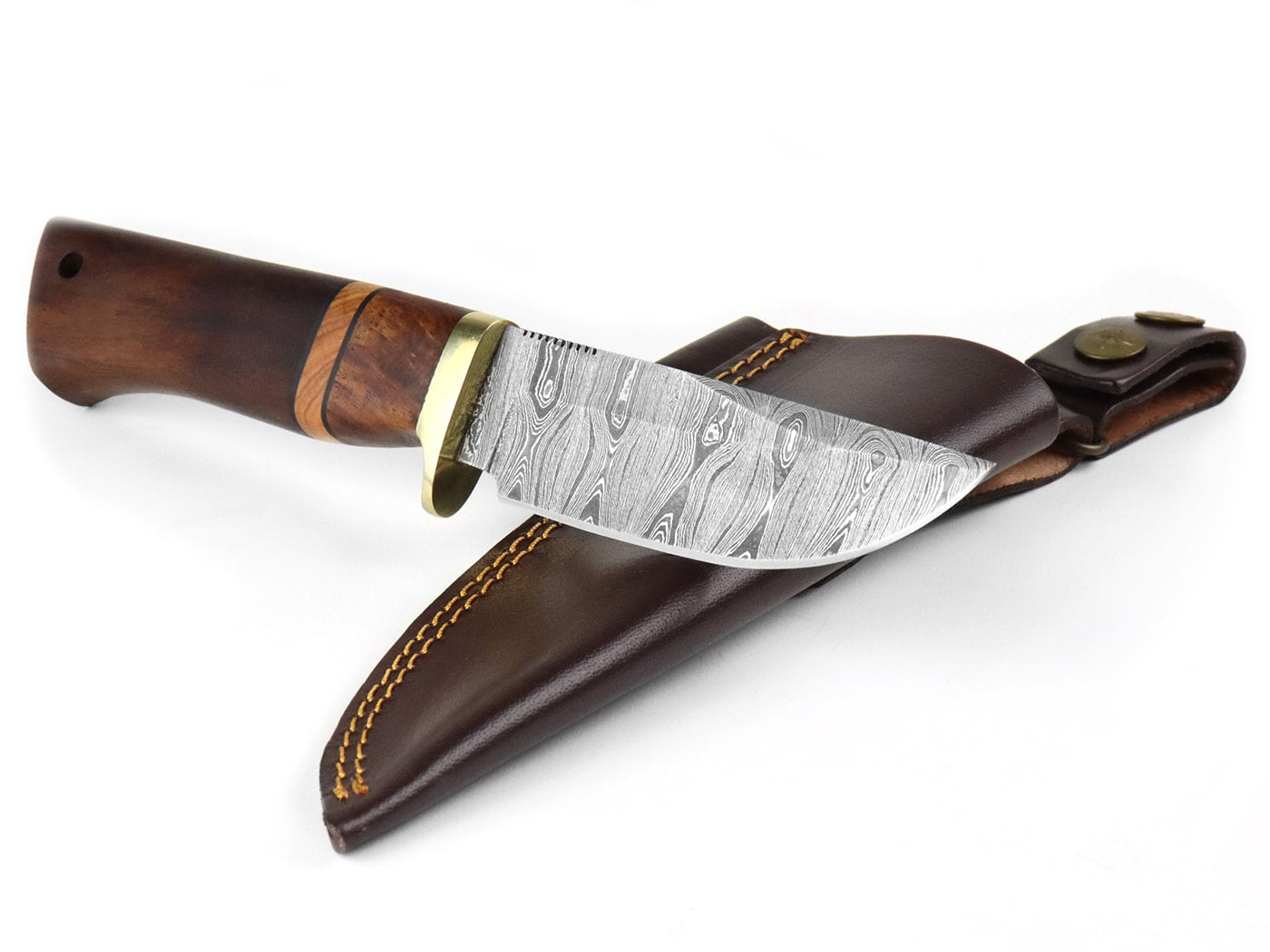 Nóż Njord Branda Damast Hunter