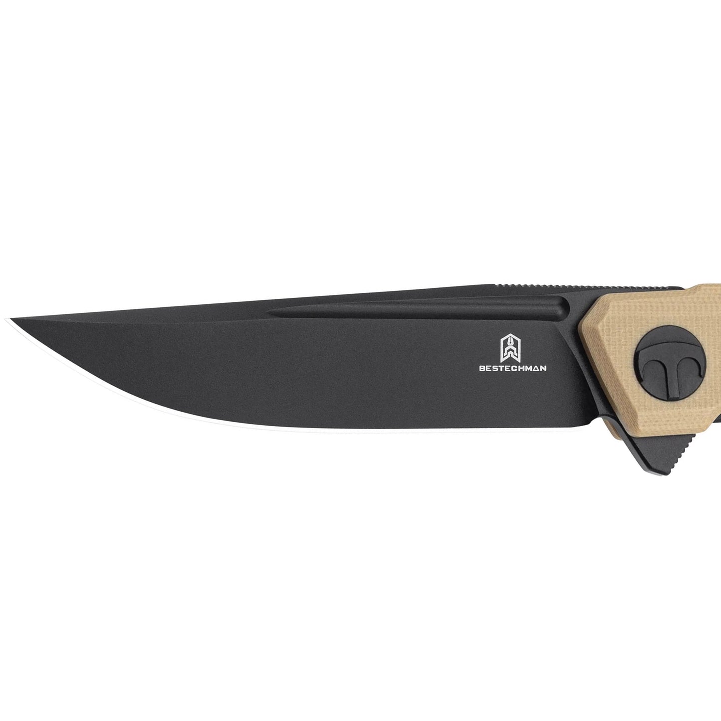 Nóż składany Bestechman Mini Dundee - Khaki/Black DLC