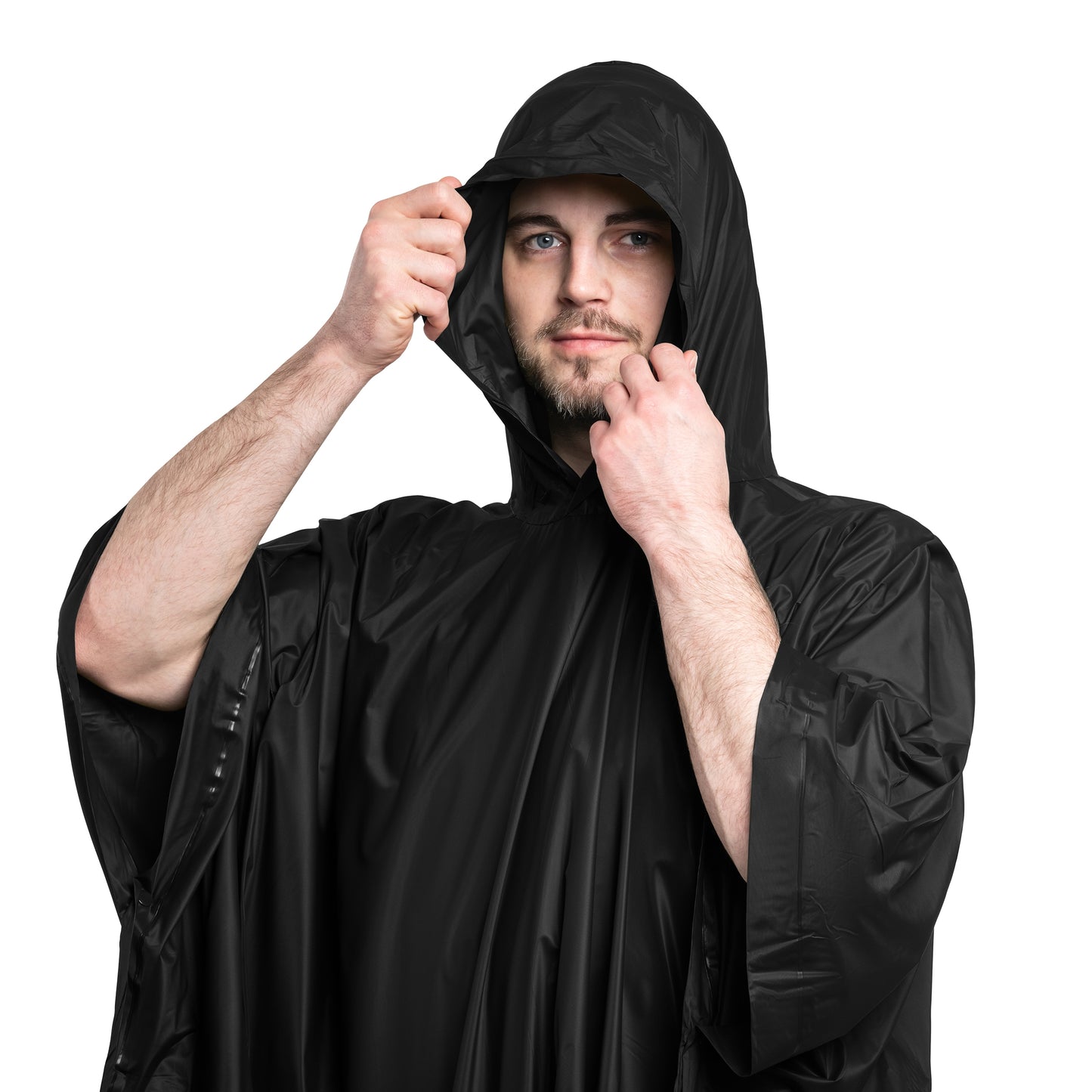 Ponczo Mil-Tec PVC - Black