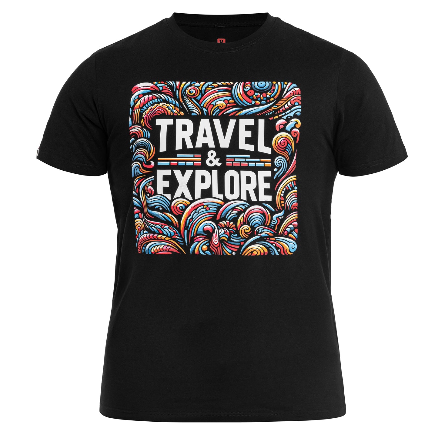 Koszulka T-shirt Voyovnik Travel & Explore - Czarna