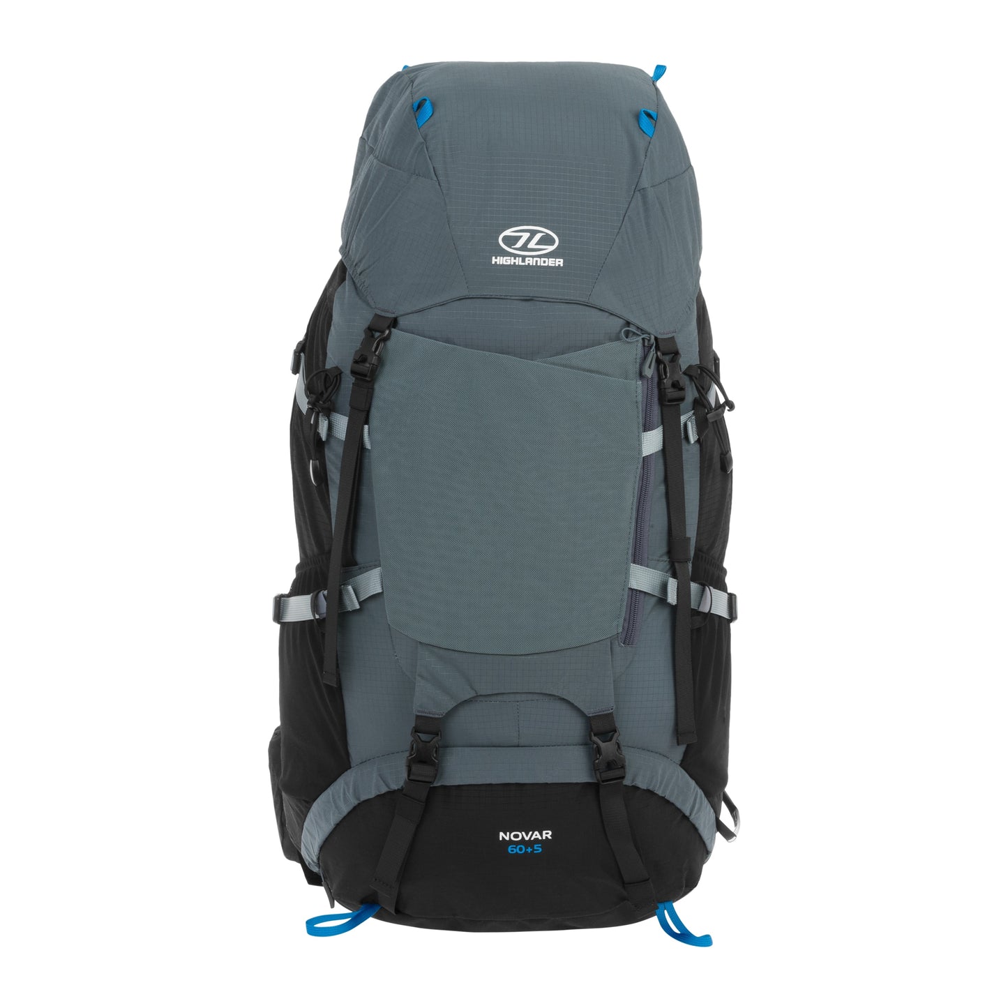 Plecak Highlander Outdoor Novar 60+5 l - Dark Grey