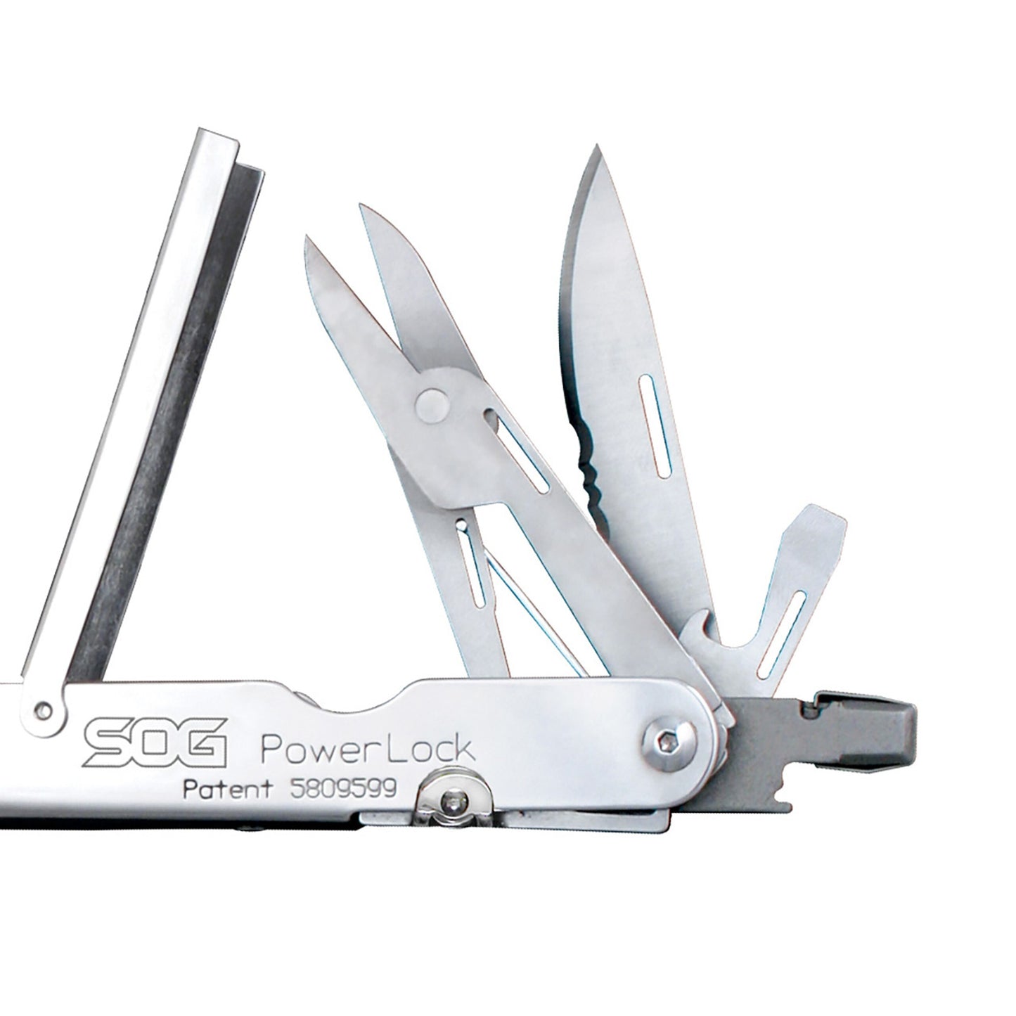 Multitool SOG PowerLock Scissors - Satin