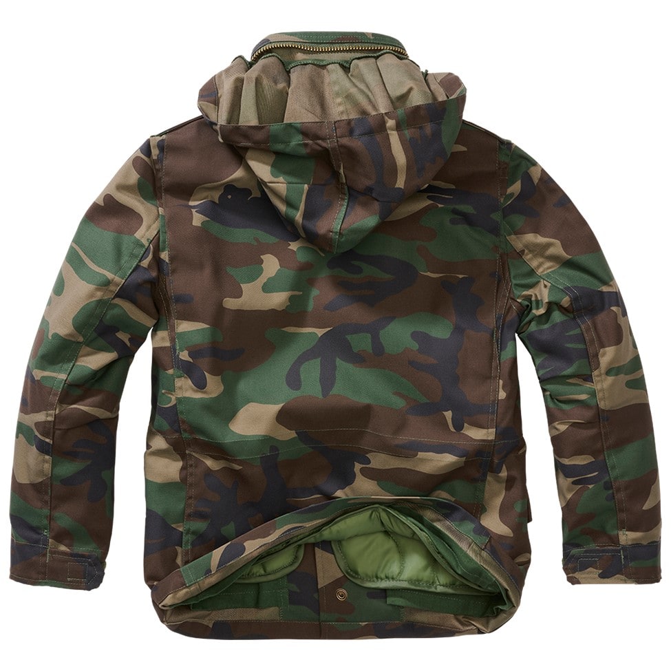 Kurtka dziecięca Brandit M65 Standard - Woodland
