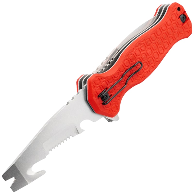 Nóż ratowniczy składany Dönges Expert Fire - Red