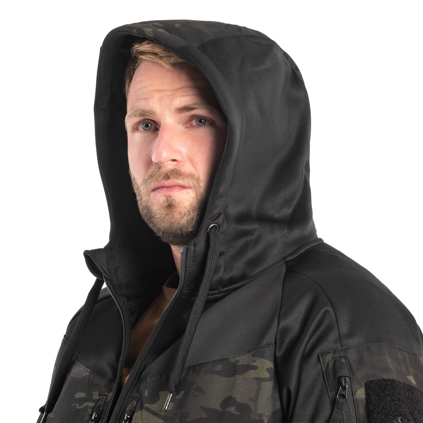 Bluza Helikon Rogue Hoodie - Black/MultiCam Black