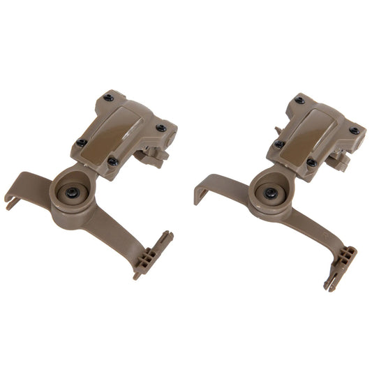 Adapter słuchawek Comtac Wosport do hełmów z szynami ARC - Tan