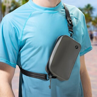 Etui wodoodporne Nite Ize RunOff Hip Pack - Charcoal