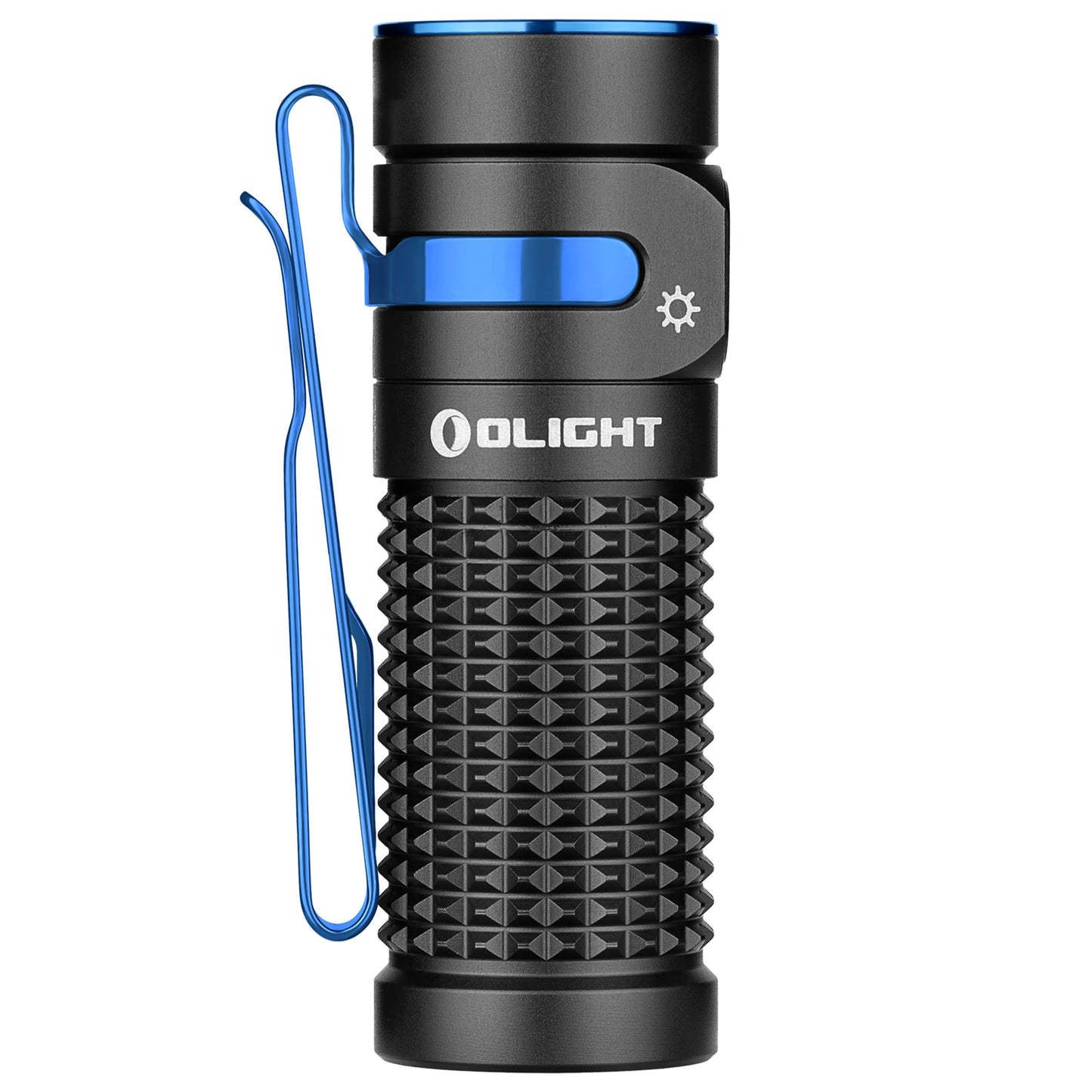 Latarka Olight Baton 4 Premium Edition Black z bezprzewodowym etui ładującym - 1300 lumenów