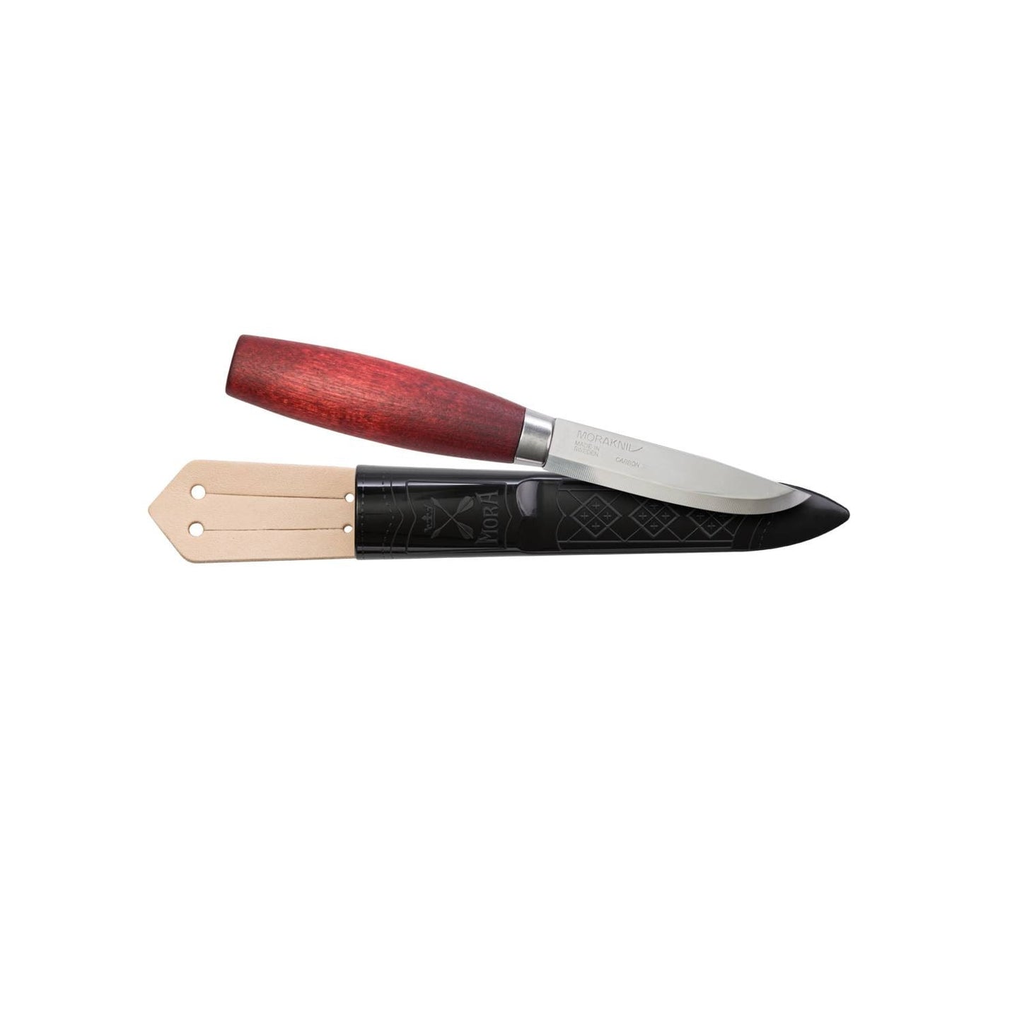 Nóż Mora Classic No 1/0 High Carbon Steel - czerwona ochra