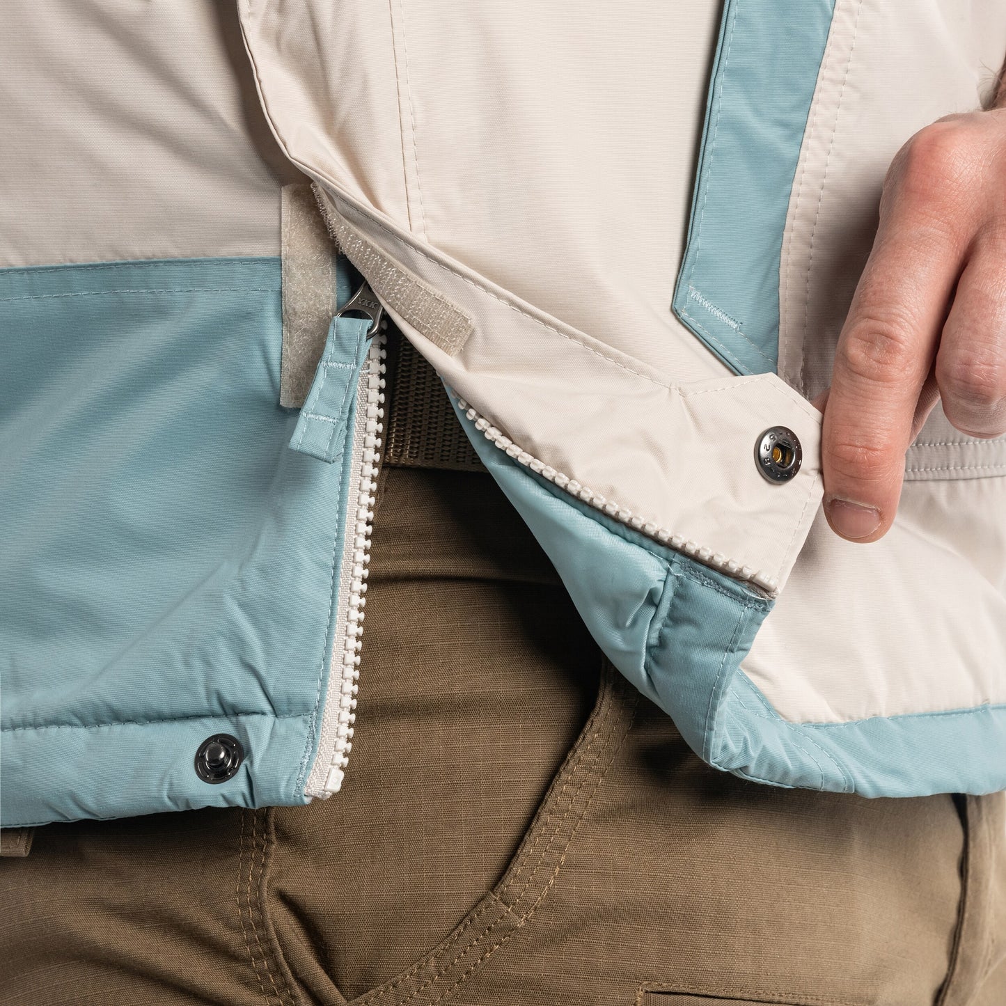 Kurtka Columbia Challenger Pullover Anorak - Dark Stone/Stone Blue