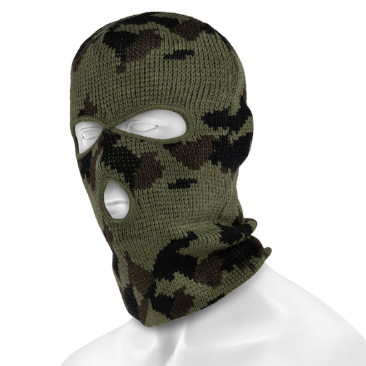 Kominiarka Mil-Tec z 3 otworami - camo