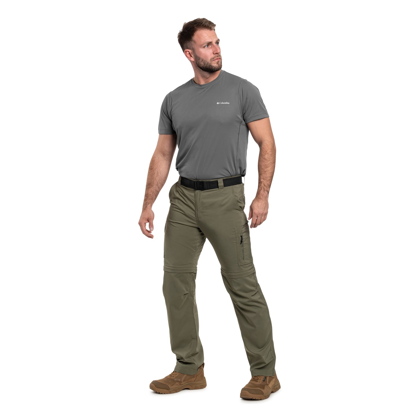 Spodnie Columbia Silver Ridge Utility Convertible Pants - Stone Green