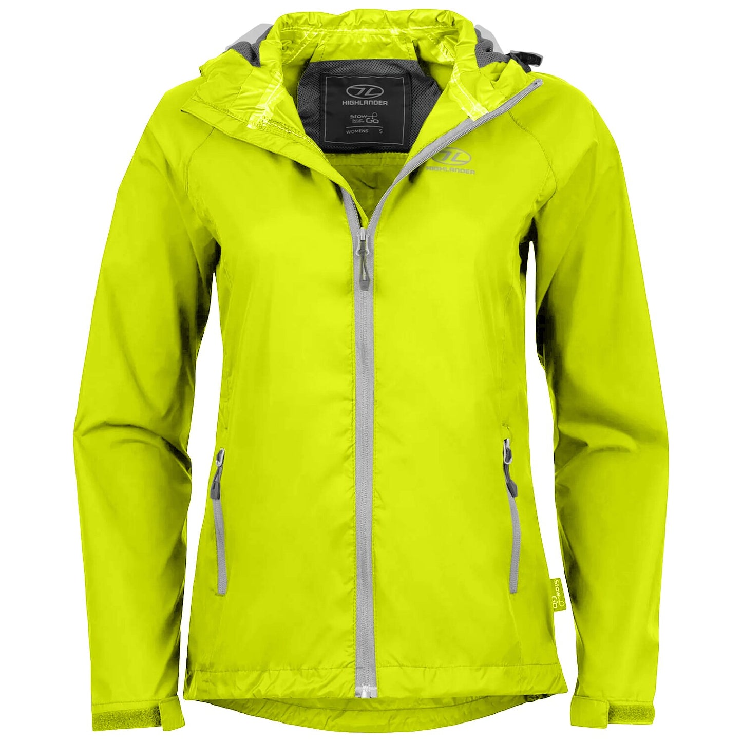 Kurtka damska Highlander Outdoor Stow & Go Pack Away - Yellow