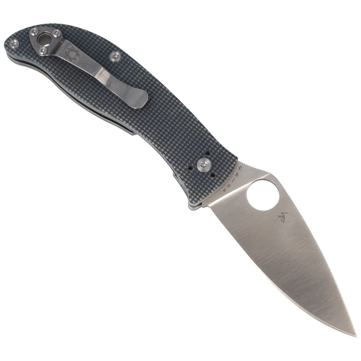 Nóż składany Spyderco Polestar G10 CTS BD1 - Grey