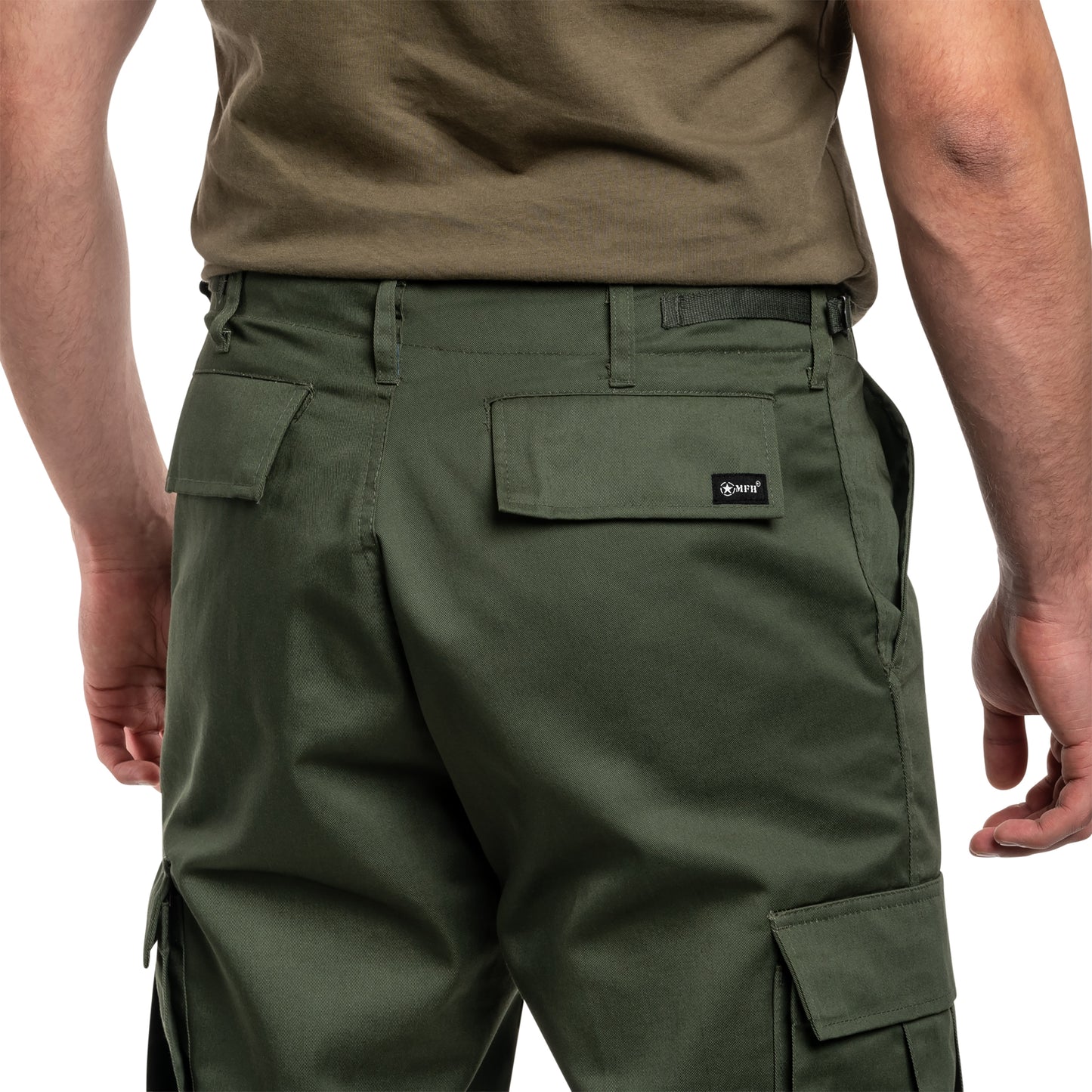 Spodnie wojskowe MFH US Combat BDU - Olive