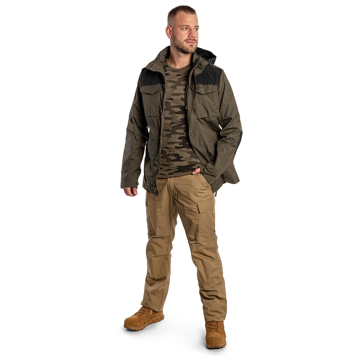Kurtka Helikon M65 Covert - Green Black