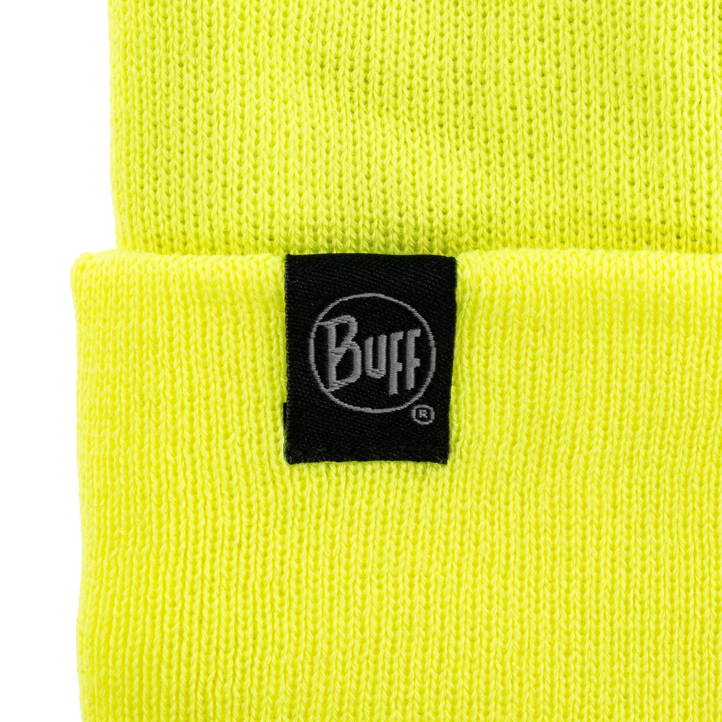Czapka Buff Safety Knitted Polar Beanie Fluor - Yellow