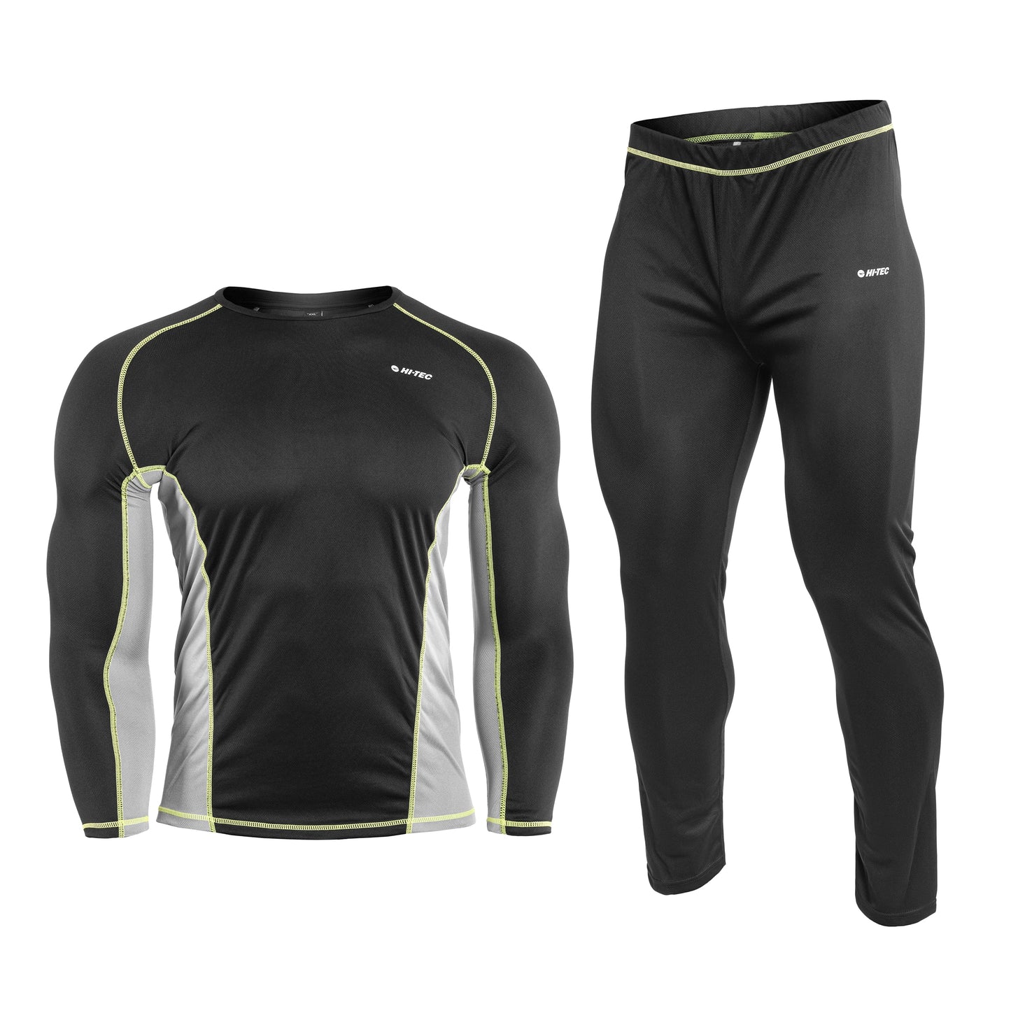 Bielizna termoaktywna Hi-Tec Kamo Set - Black/Grey