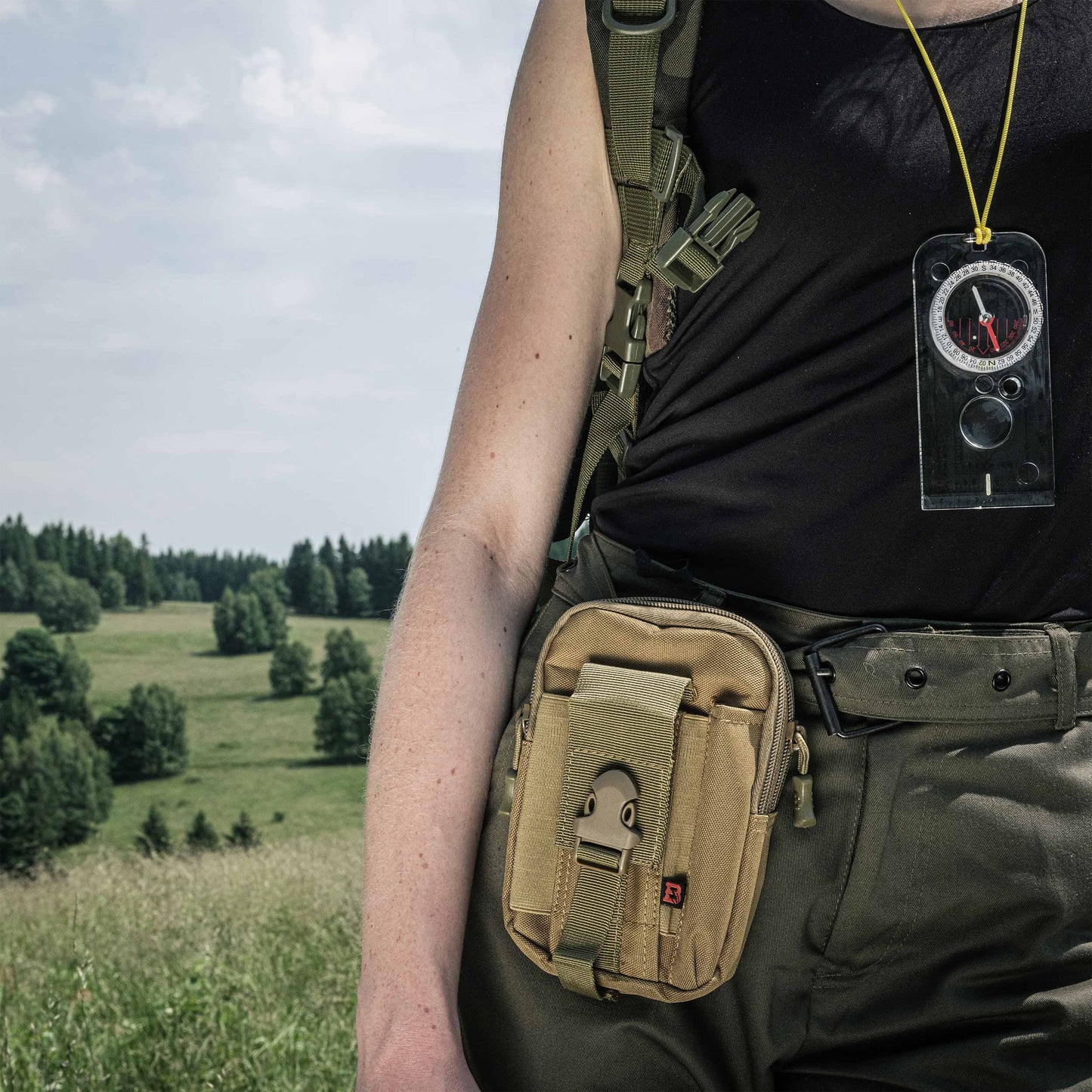 Panel administracyjny Badger Outdoor Tactical Admin Pouch - Coyote