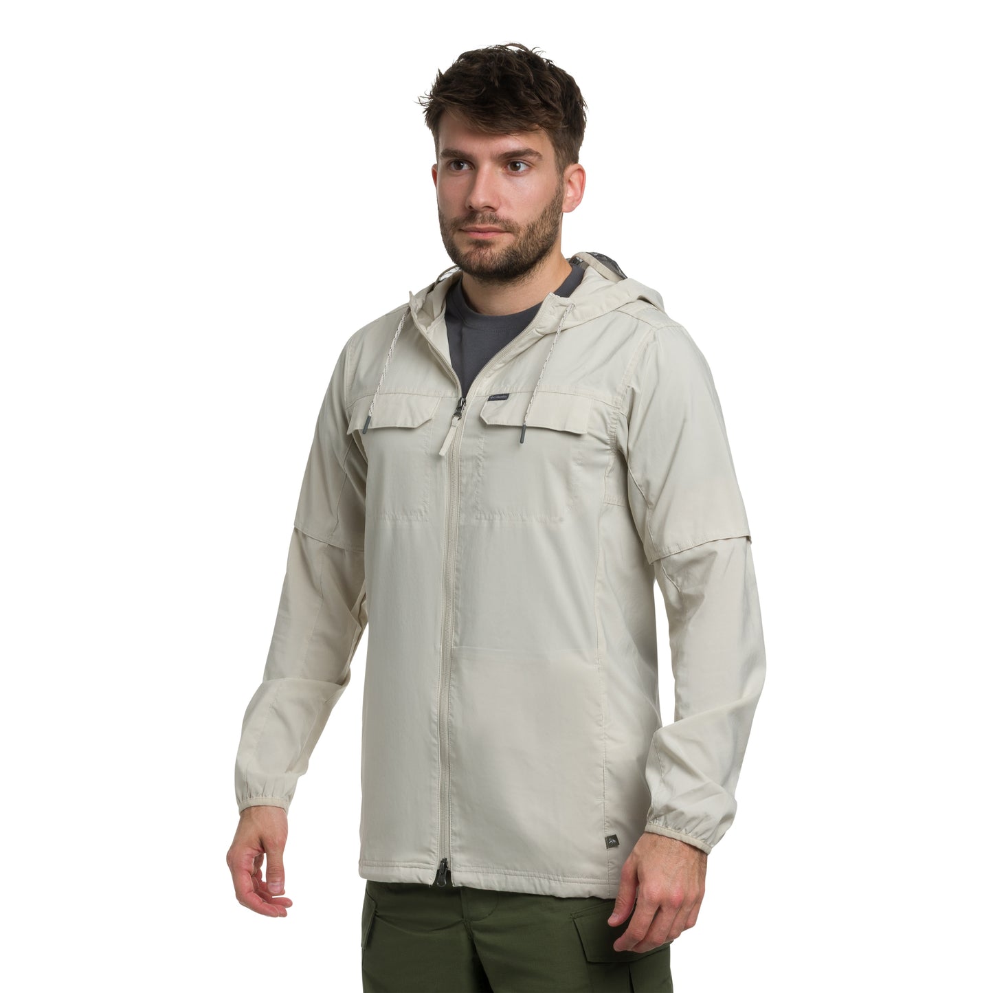 Kurtka Columbia Skien Valley Hooded Insect Shield - Dark Stone