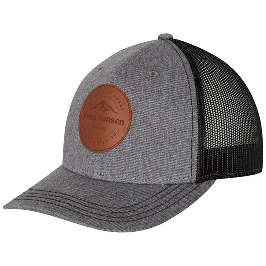 Czapka z daszkiem Fjord Nansen Trucker Cap Legacy Patch - Grey/Melange