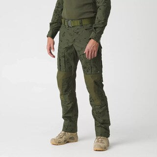 Spodnie Helikon MCDU Polycotton Stretch Rip-Stop - Desert Night Camo / Olive Green