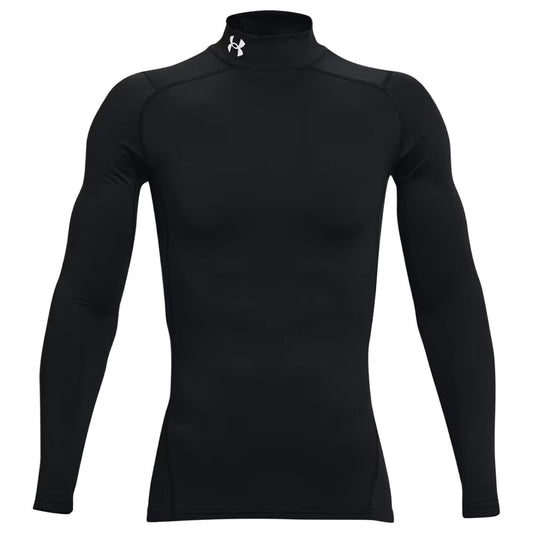 Koszulka termoaktywna Under Armour ColdGear Compression - Black/White