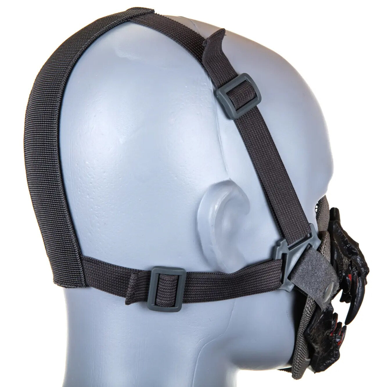 Maska ochronna Wosport Stalker Fangs Standard - Szara