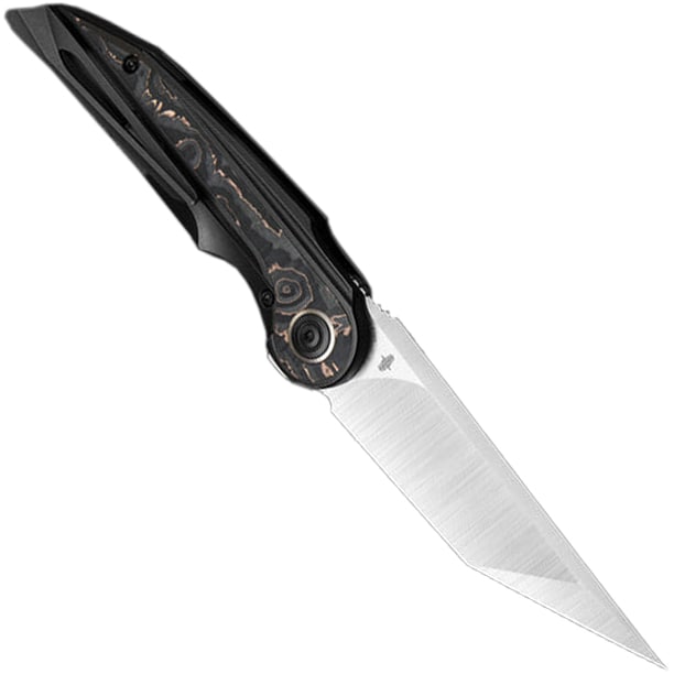 Nóż składany Bestech Knives Blind Fury - Satin/Black Bronzed Titanium Copper Carbon Fiber