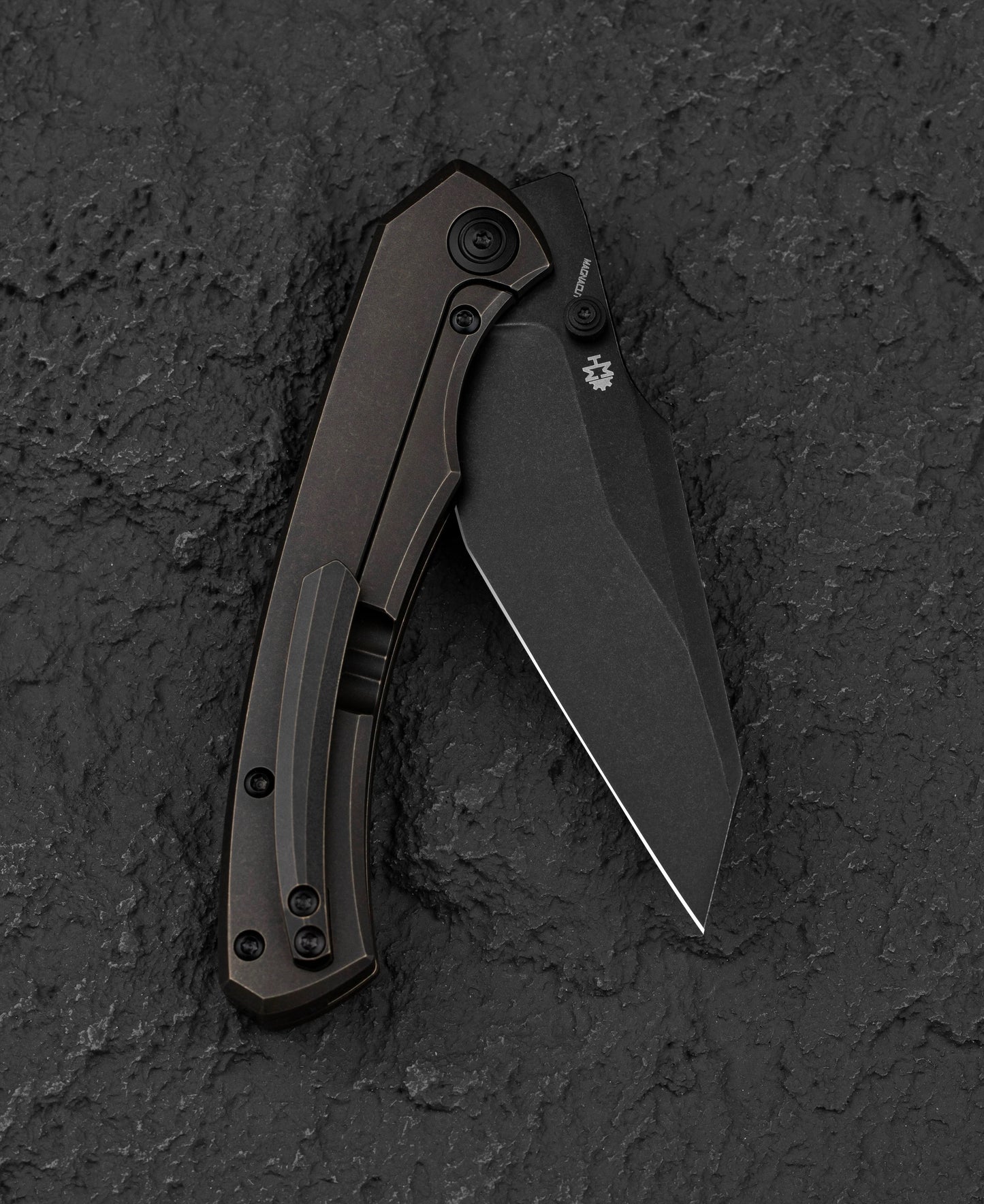 Nóż składany Bestech Clastic - Black Bronze/Stonewash