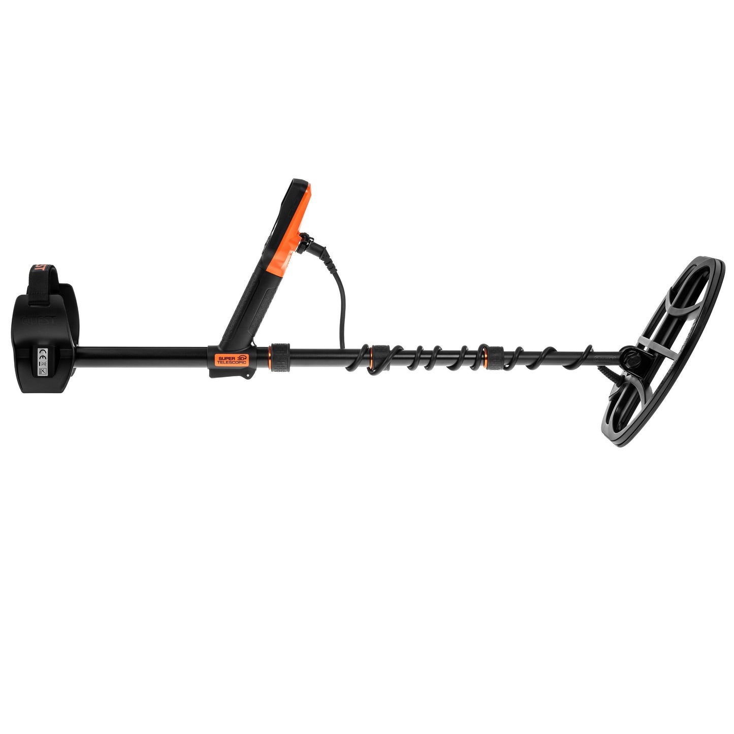 Wykrywacz metali Quest X10 IDMaxX + Słuchawki Bezprzewodowe + Xpointer Land Orange - zestaw